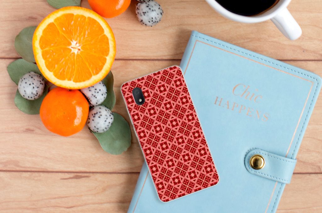 Alcatel 1B (2020) TPU bumper Batik Rood B2C Telecom