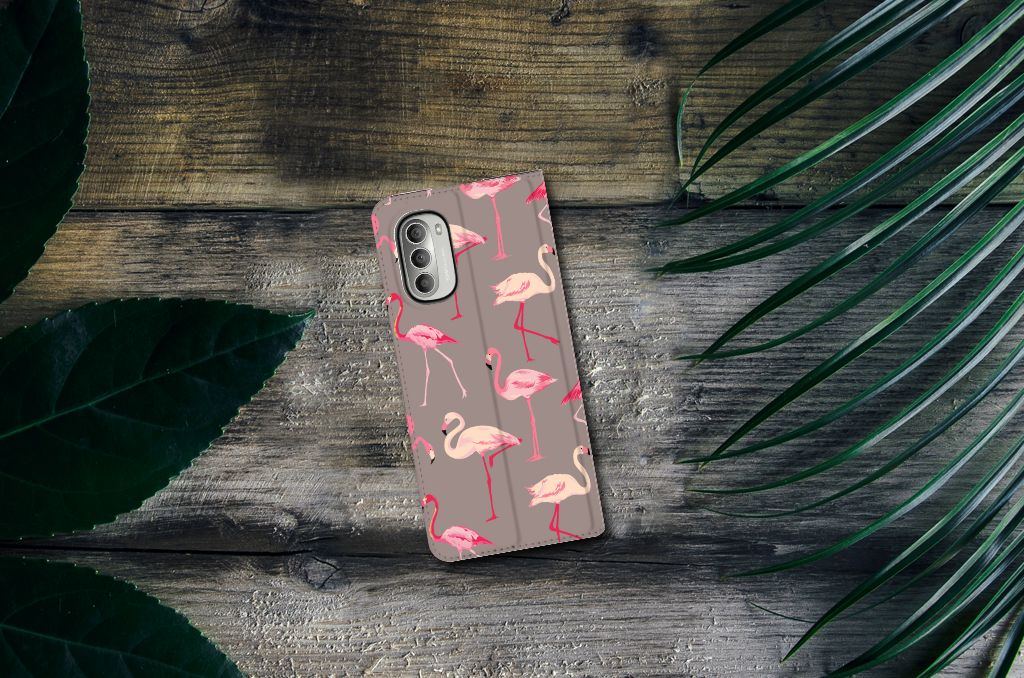 Motorola Moto G51 5G Hoesje maken Flamingo - B2C Telecom