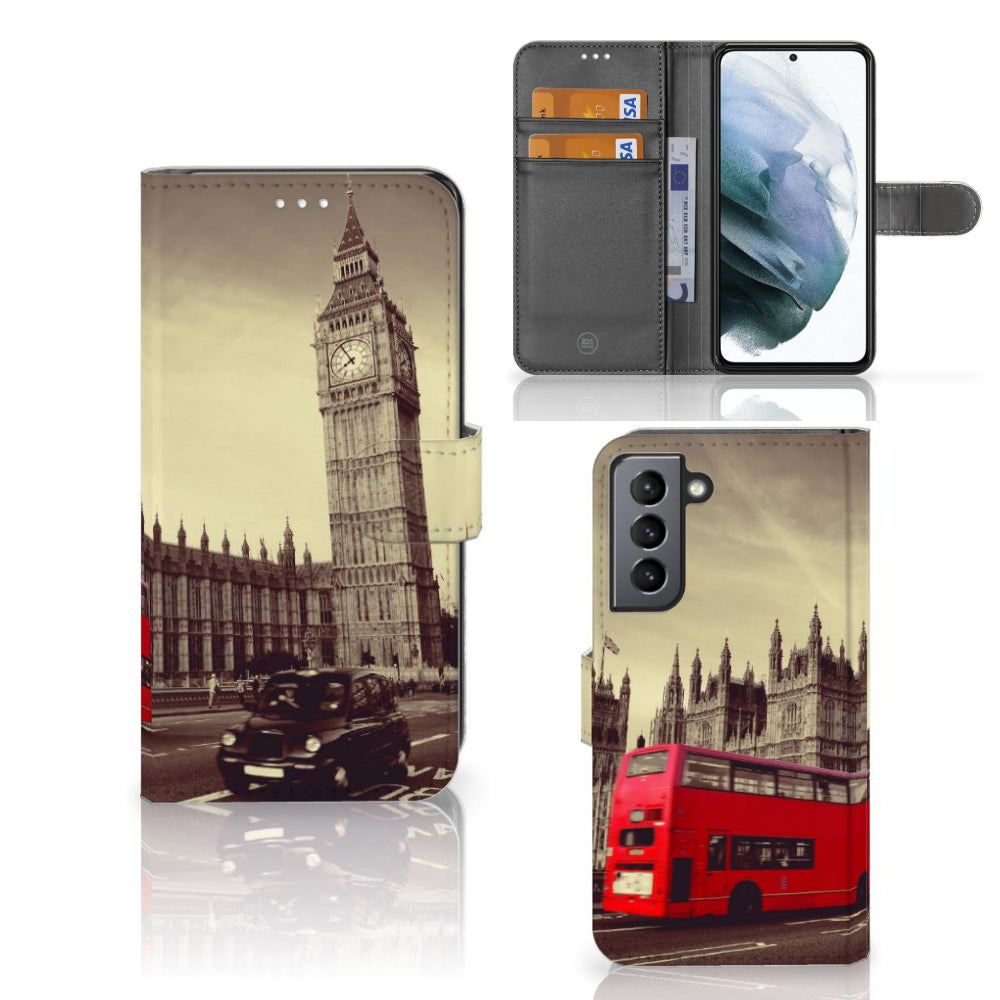 Samsung Galaxy S21 FE Flip Cover Londen