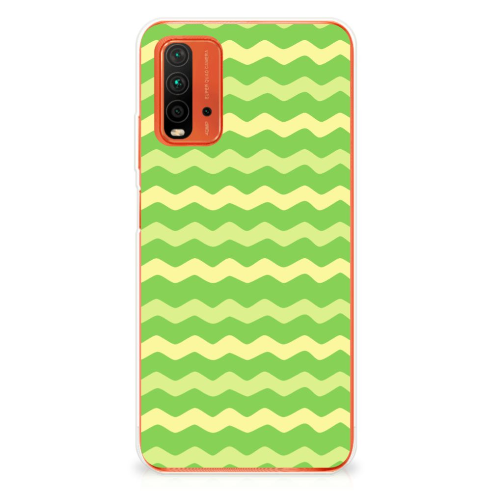 Xiaomi Poco M3 TPU bumper Waves Green B2C Telecom