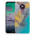 Nokia 3.4 TPU Siliconen Hoesje Marble Blue Gold B2C Telecom