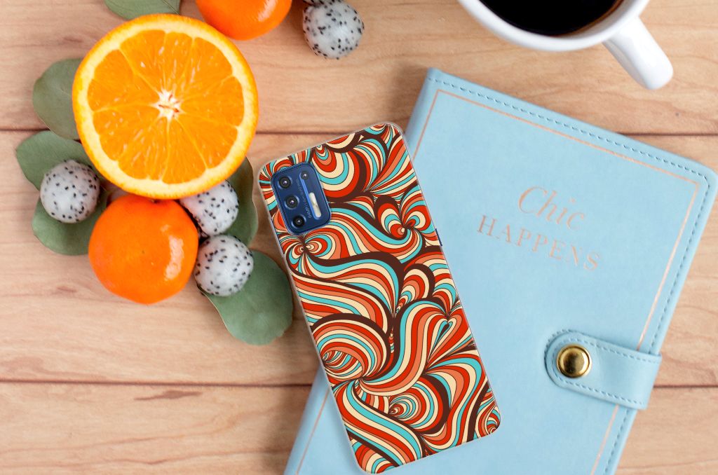 Motorola Moto G9 Plus Hoesje maken Retro B2C Telecom