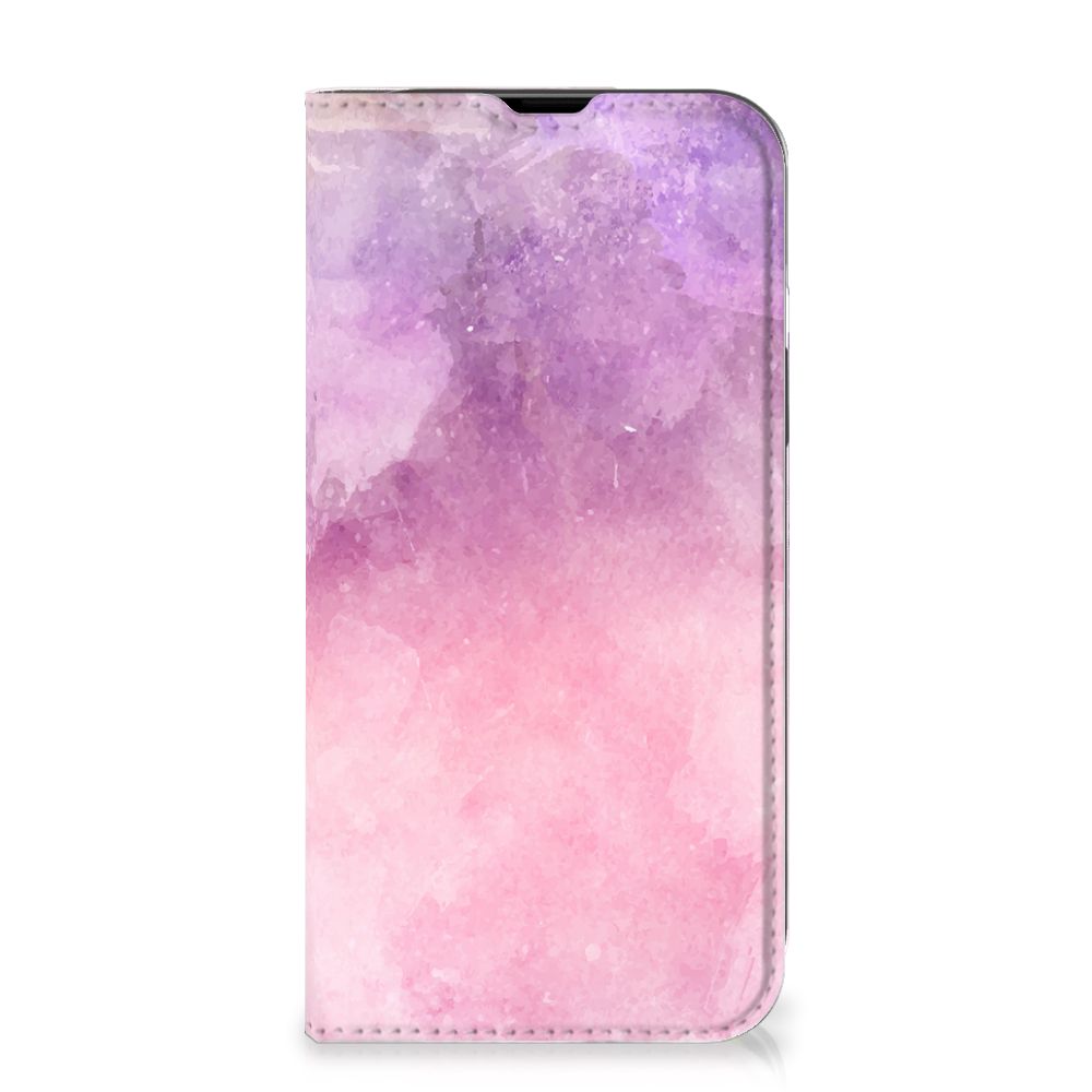 Bookcase iPhone 14 Pink Purple Paint - B2C Telecom