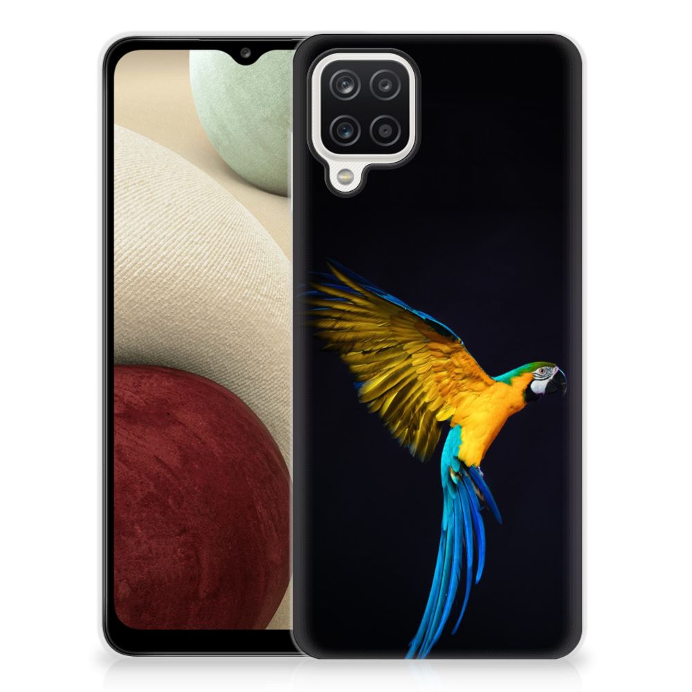 Samsung Galaxy A12 TPU Hoesje Papegaai B2C Telecom