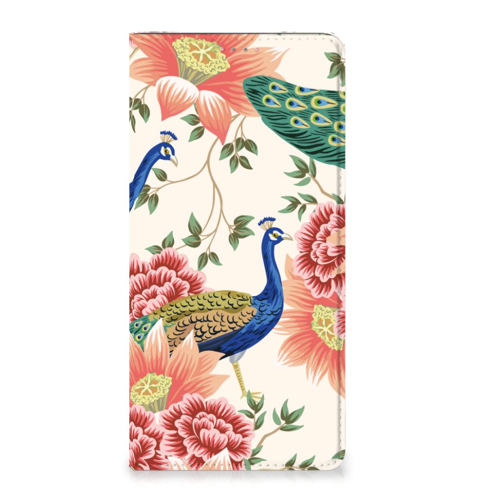 Hoesje maken voor Samsung Galaxy A13 (4G) Pink Peacock - B2C Telecom