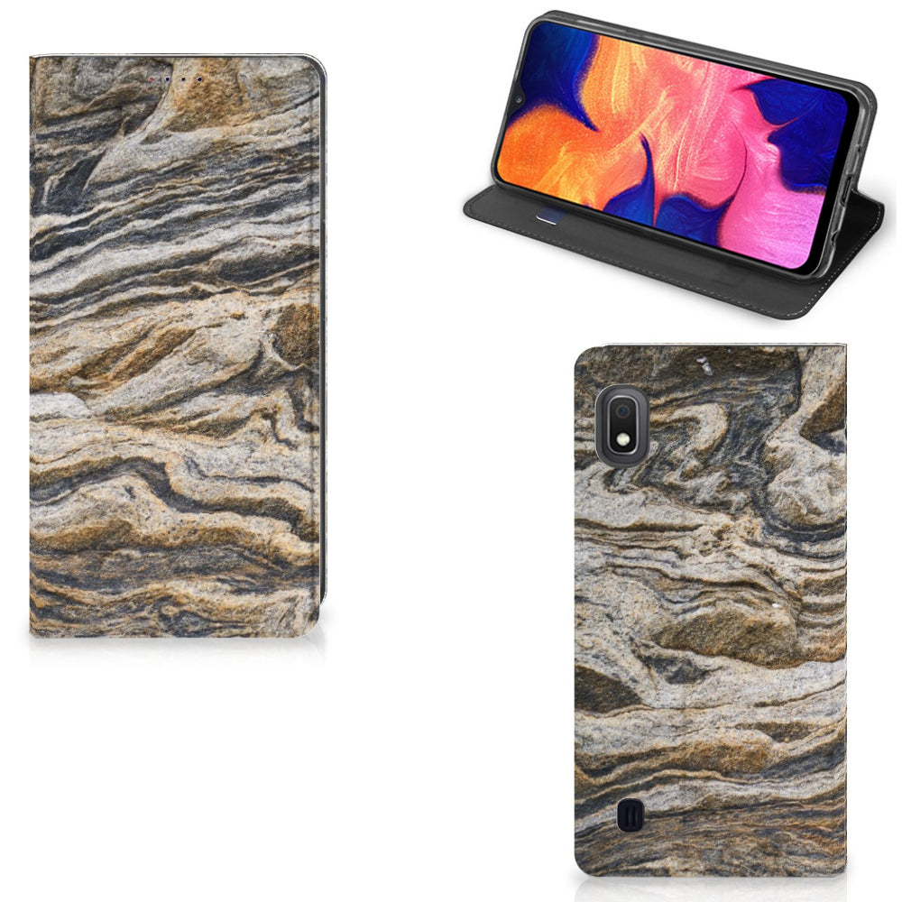 Samsung Galaxy A10 Standcase Steen