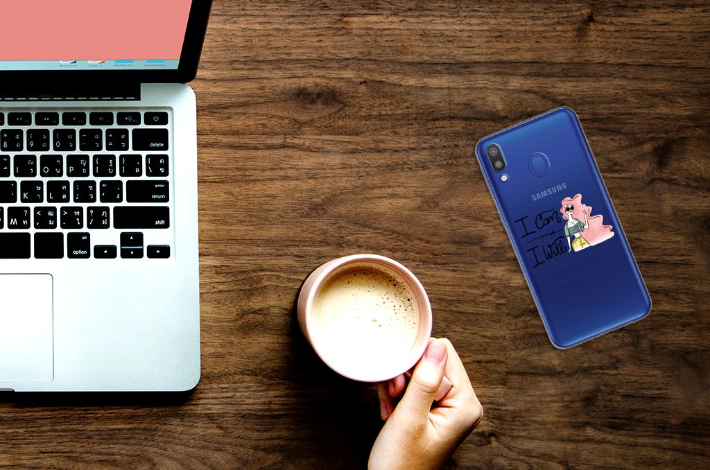 Samsung Galaxy M20 (Power) Telefoonhoesje met Naam i Can