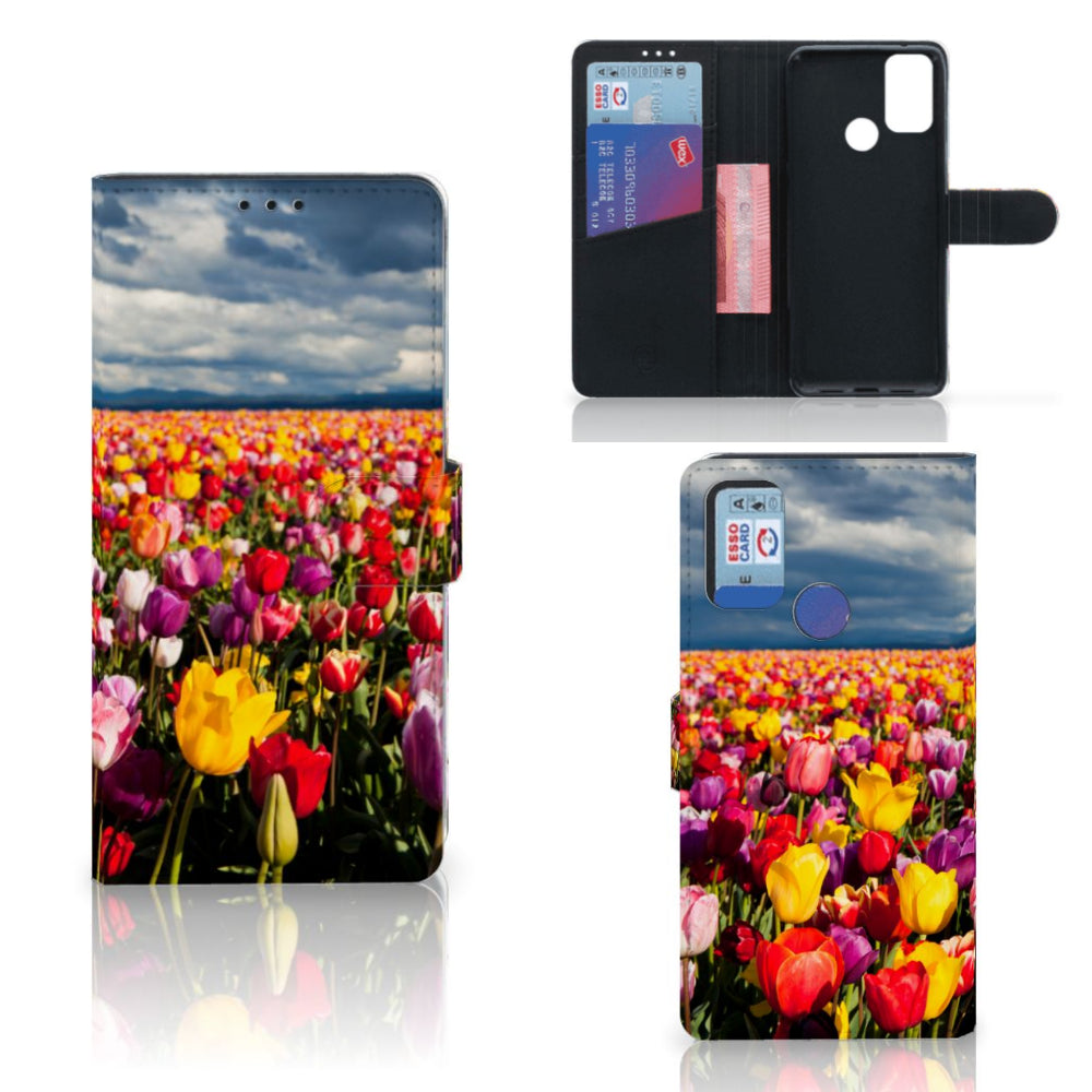Alcatel 1S (2021) Hoesje Tulpen