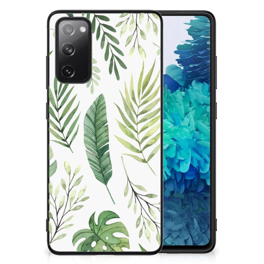 Samsung Galaxy S20 FE Bloemen Hoesje Leaves