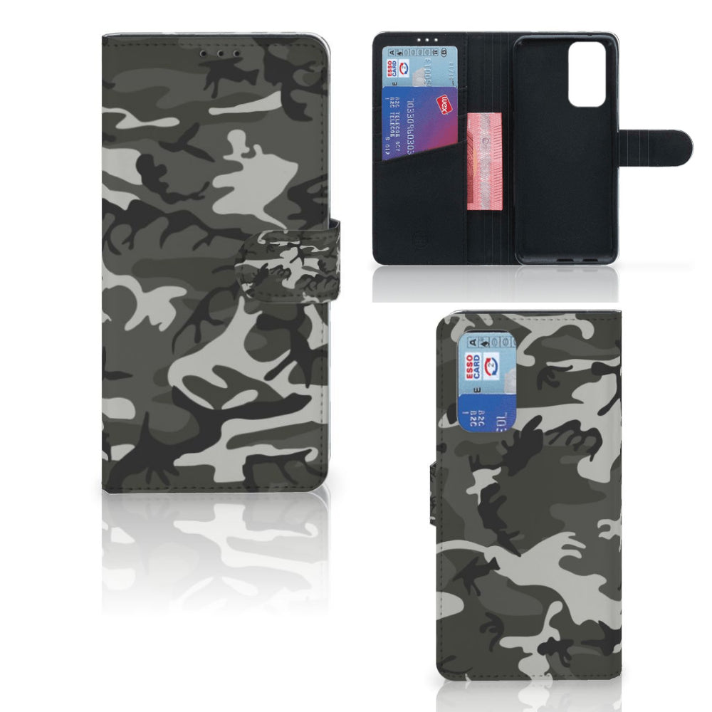 OnePlus 9 Pro Telefoon Hoesje Army Light