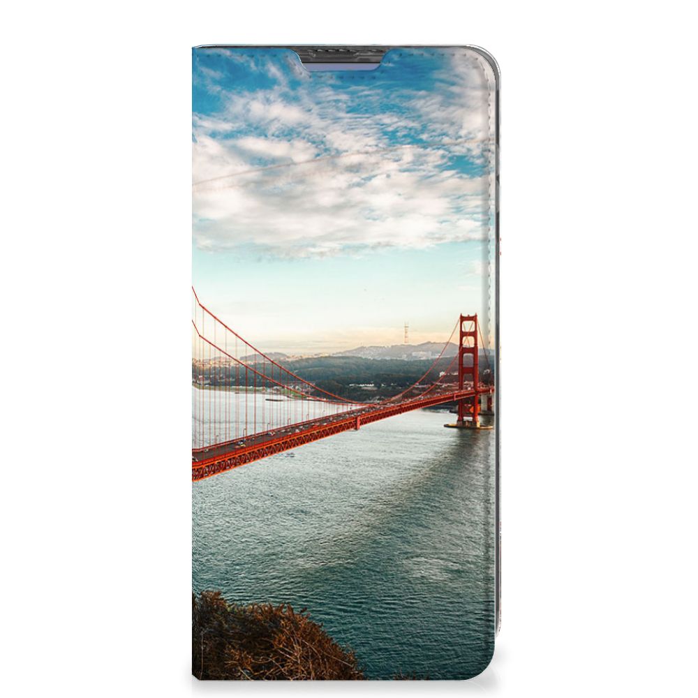 Poco X4 Pro 5G Book Cover Golden Gate Bridge