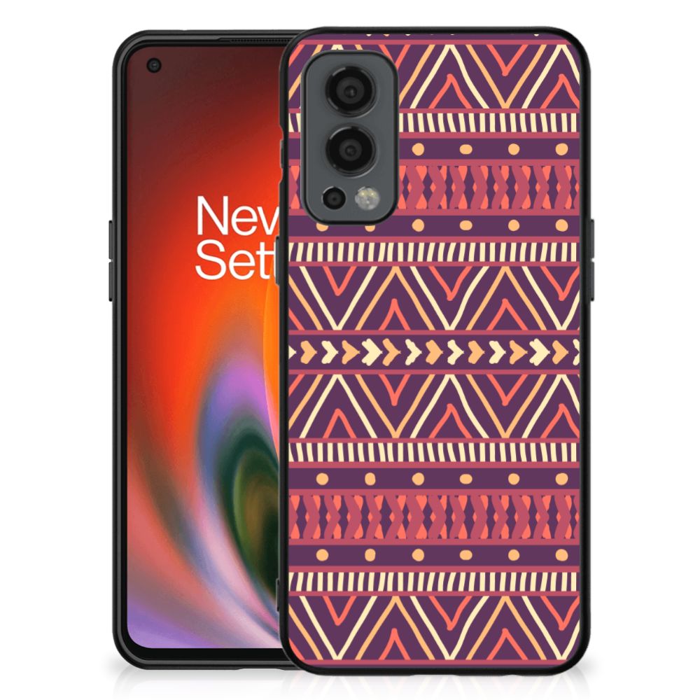 OnePlus Nord 2 Back Case Aztec Paars