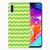 Samsung Galaxy A70 TPU bumper Waves Green