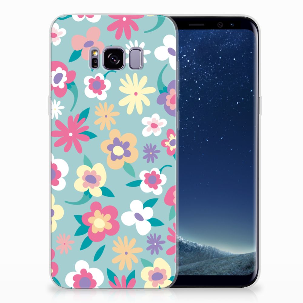 Samsung Galaxy S8 Plus TPU Case Flower Power