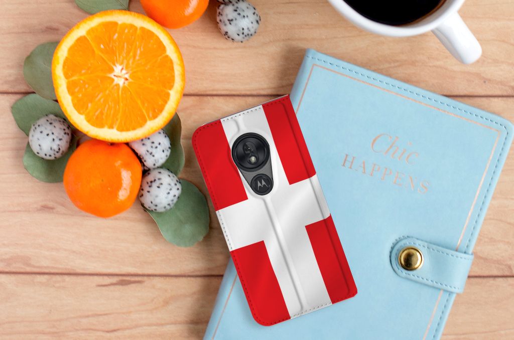 Motorola Moto G7 Play Standcase Denemarken - B2C Telecom