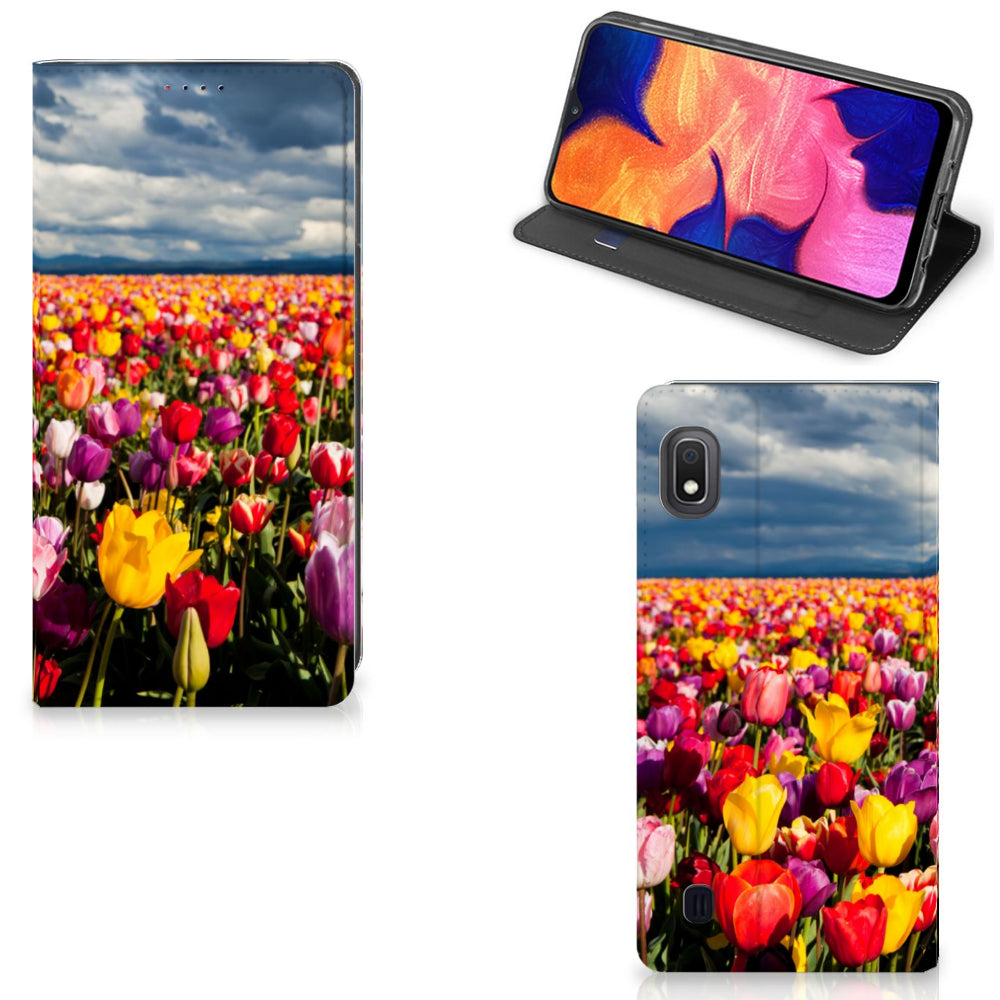 Samsung Galaxy A10 Smart Cover Tulpen