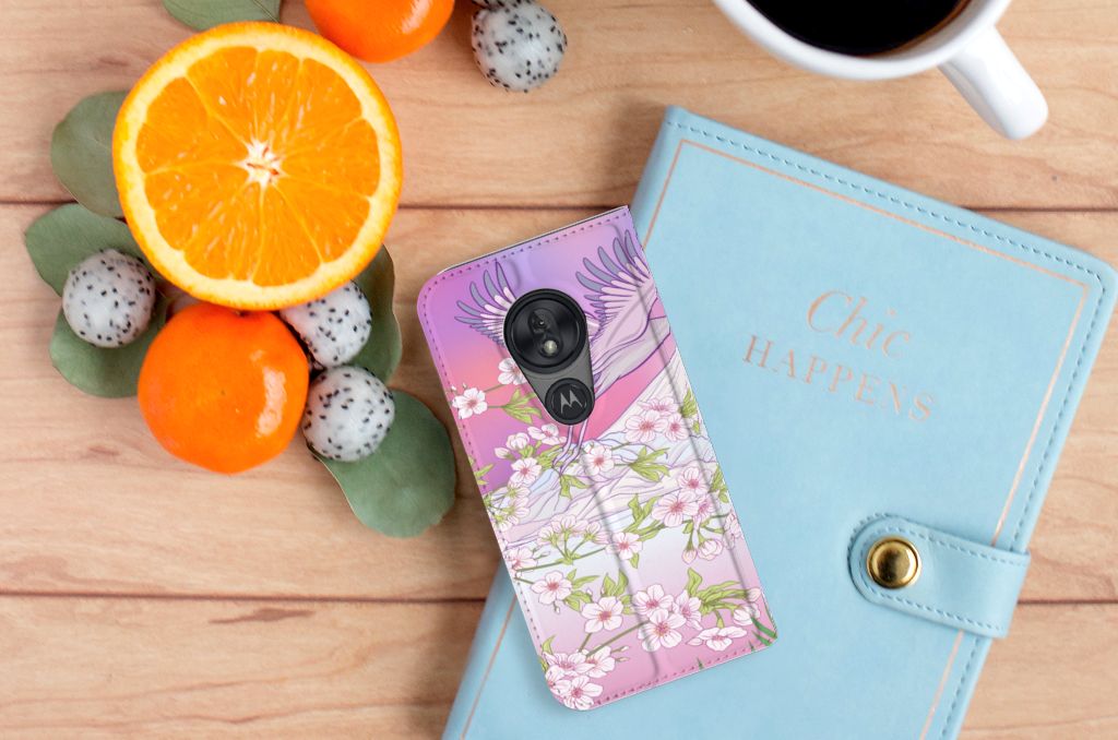 Motorola Moto G7 Play Hoesje maken Bird Flying - B2C Telecom