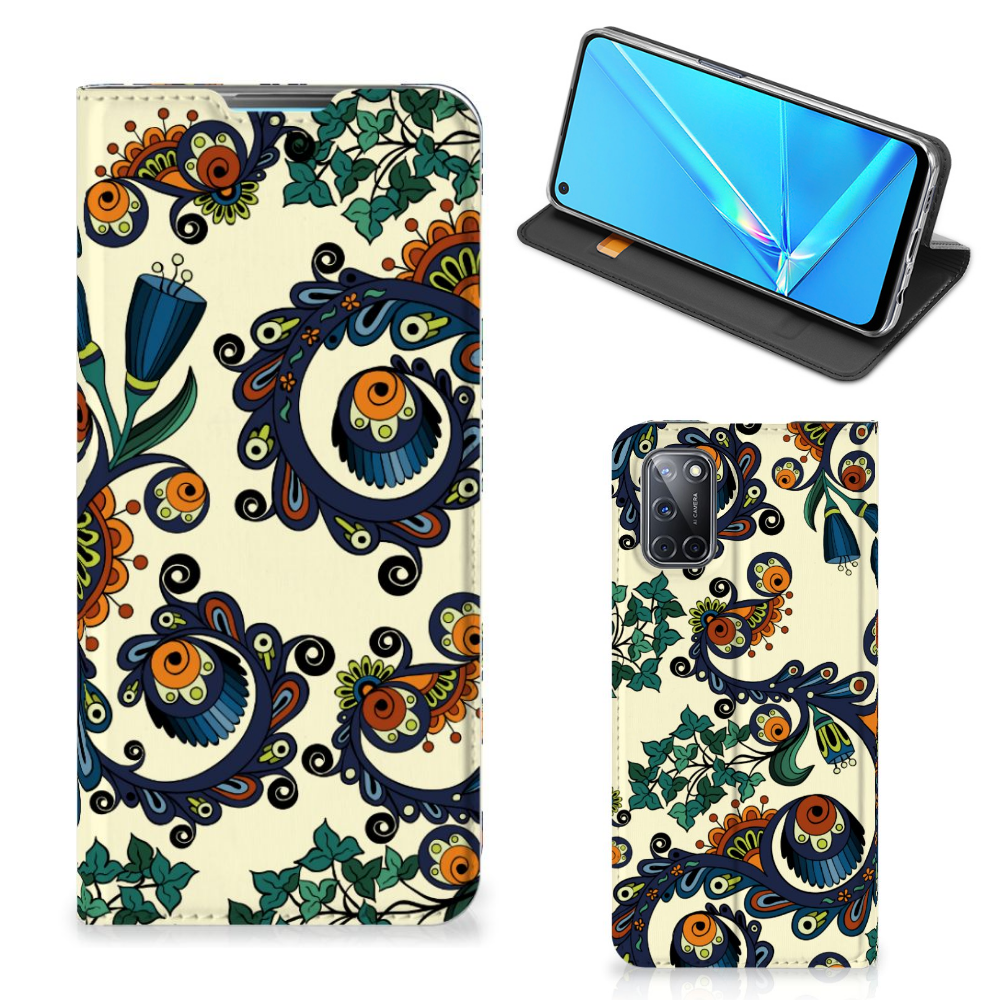 Telefoon Hoesje OPPO A52 | A72 Barok Flower - B2C Telecom