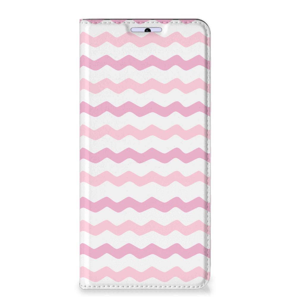 Xiaomi 11T | Xiaomi 11T Pro Hoesje met Magneet Waves Roze