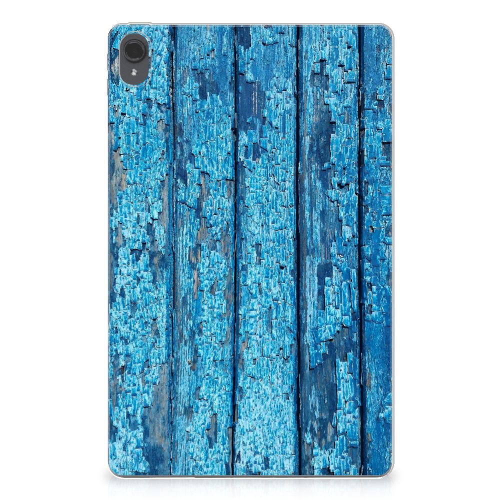 Lenovo Tab P11 | P11 Plus Silicone Tablet Hoes Wood Blue