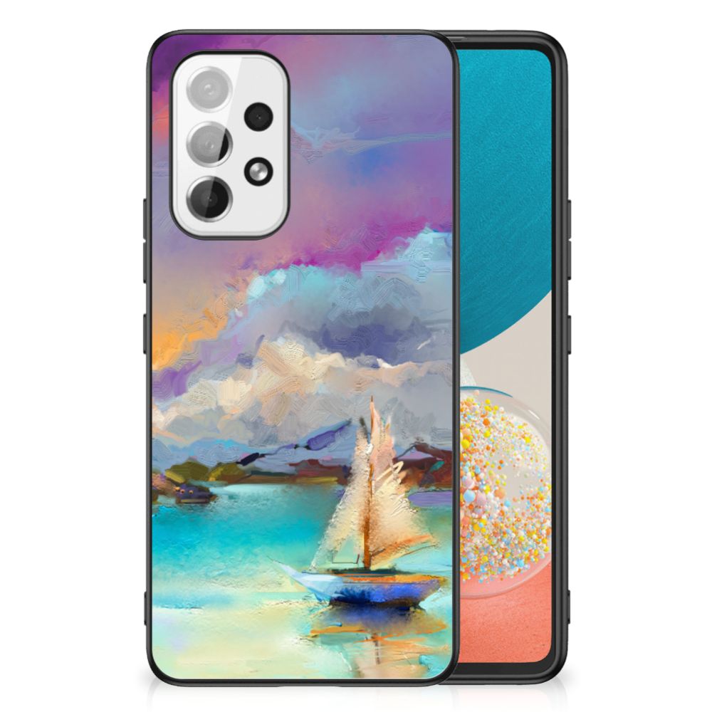 Kleurrijke Telefoonhoesje Samsung Galaxy A53 Boat