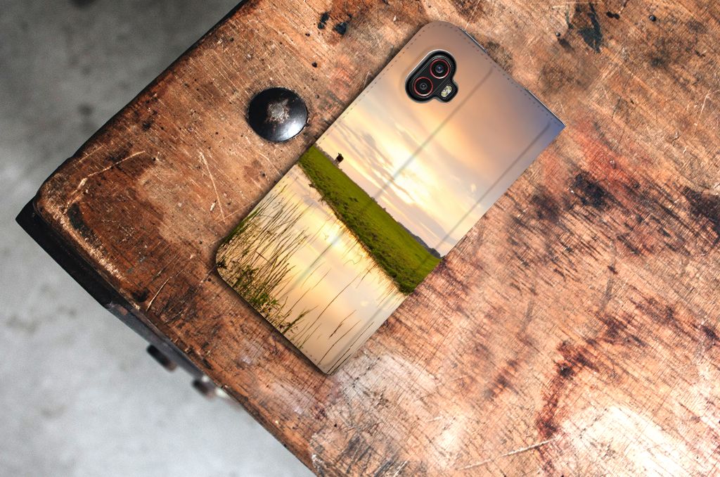Samsung Galaxy Xcover 6 Pro Hoesje maken Koe - B2C Telecom
