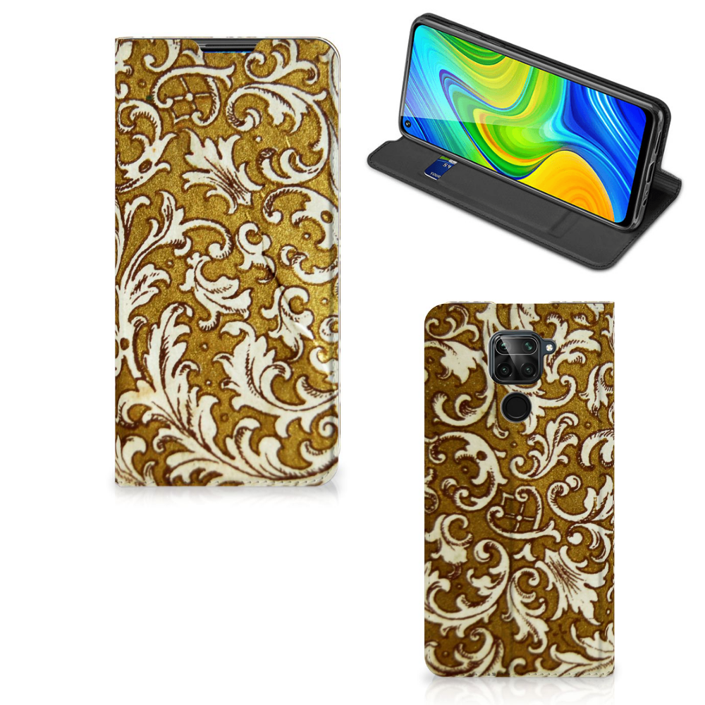 Telefoon Hoesje Xiaomi Redmi Note 9 Barok Goud - B2C Telecom