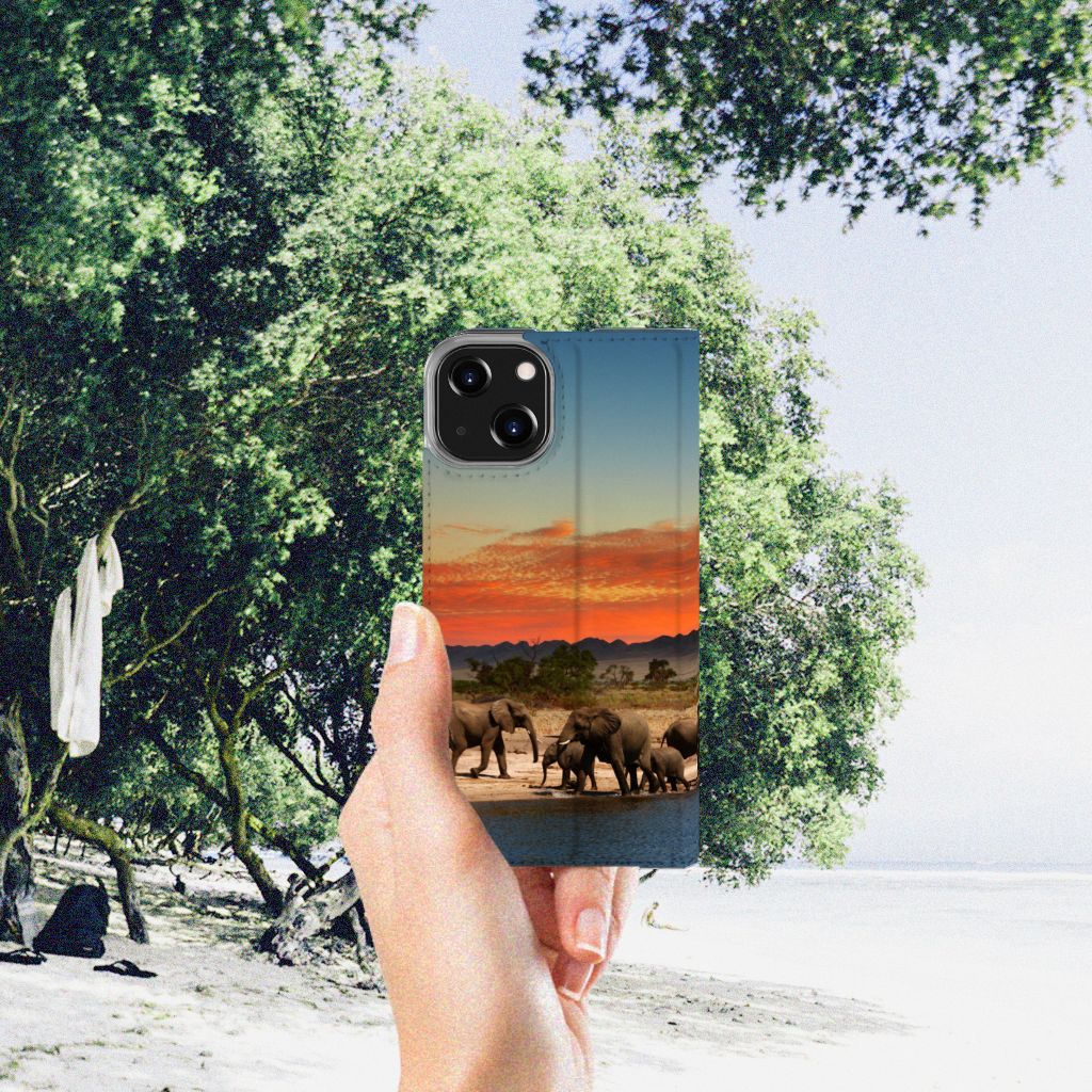 iPhone 14 Hoesje maken Olifanten