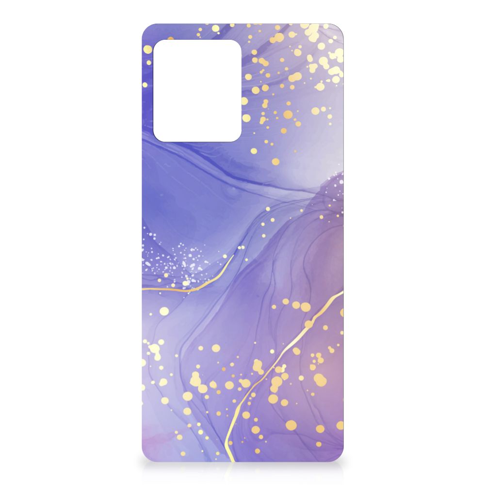 Hoesje maken voor Motorola Moto X30 Pro Watercolor Paars