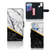 Samsung Galaxy M31 Bookcase Marmer Wit Zwart - Origineel Cadeau Man