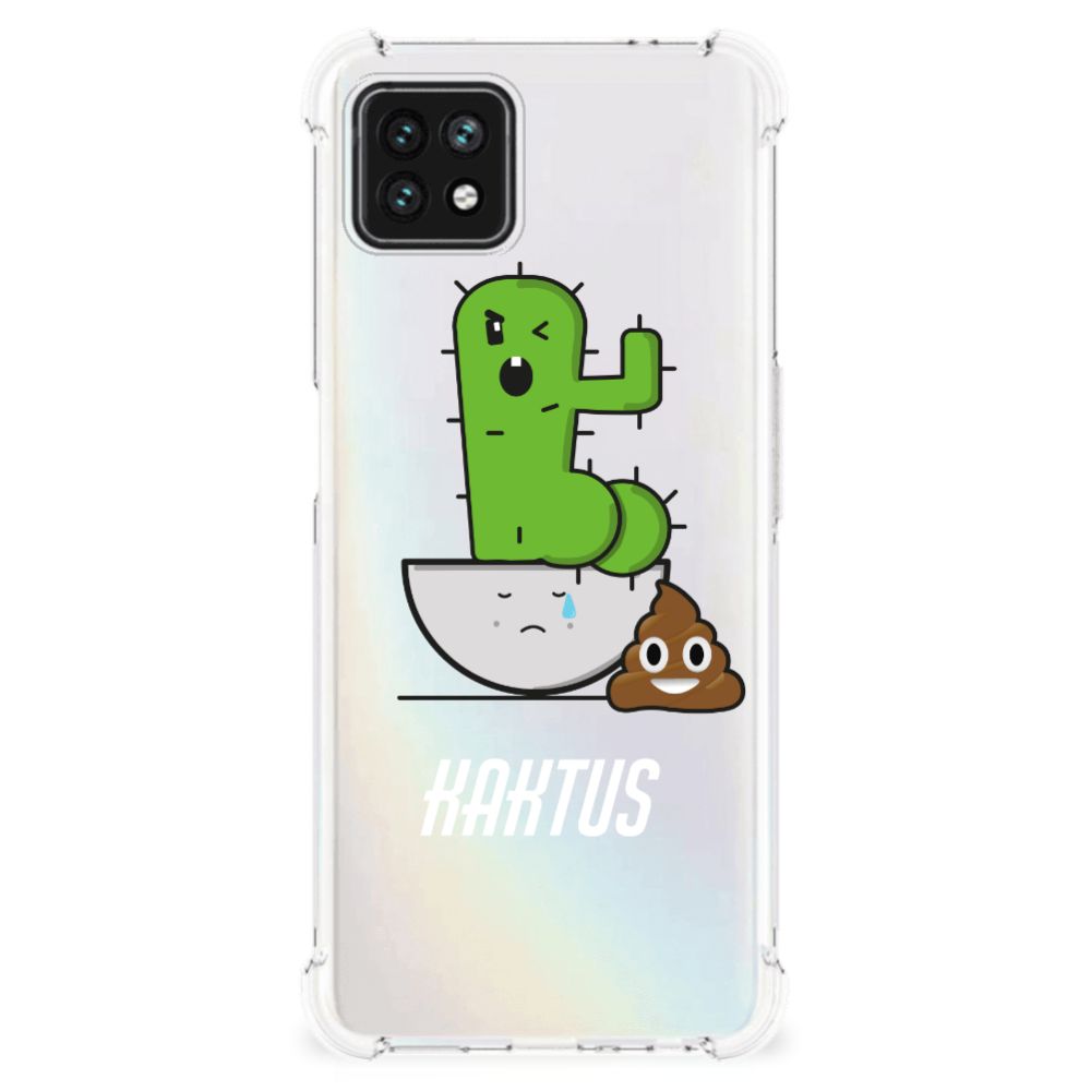 OPPO A53 5G | A73 5G Stevig Bumper Hoesje Cactus Poo B2C Telecom