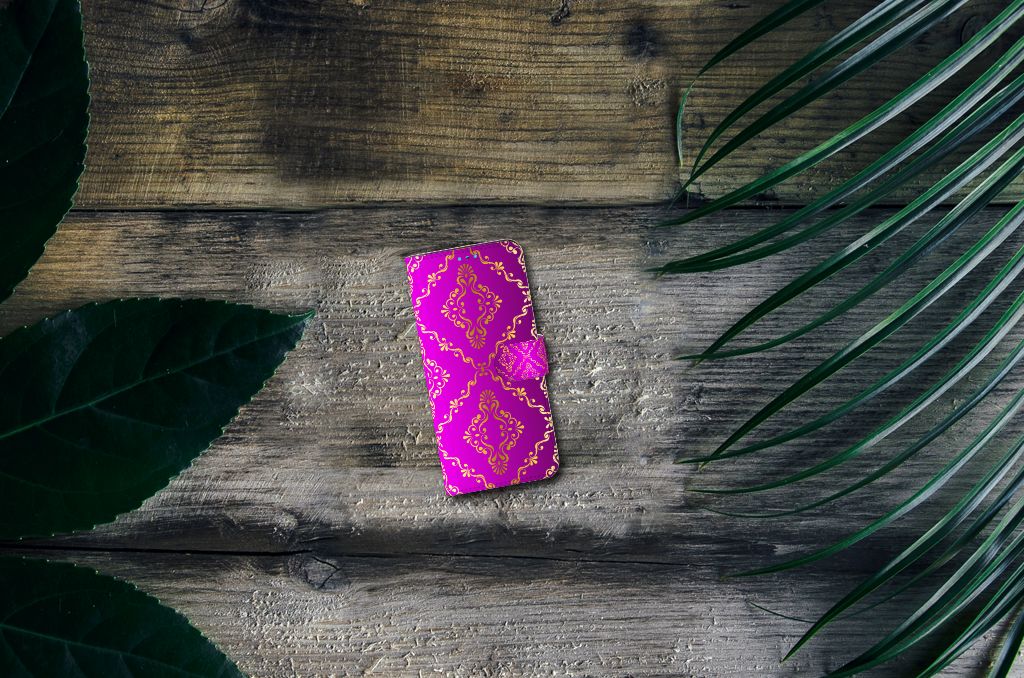 Wallet Case Xiaomi Redmi 10 Barok Roze