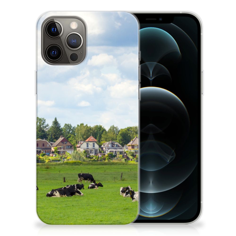 iPhone 12 Pro Max TPU Hoesje Koeien B2C Telecom