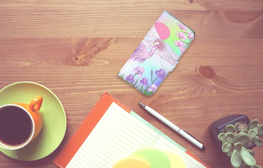 Samsung Galaxy A31 Telefoonhoesje met Pasjes Bird