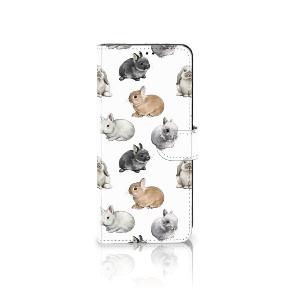 Telefoonhoesje met Pasjes voor Google Pixel 7 Pro Konijntjes