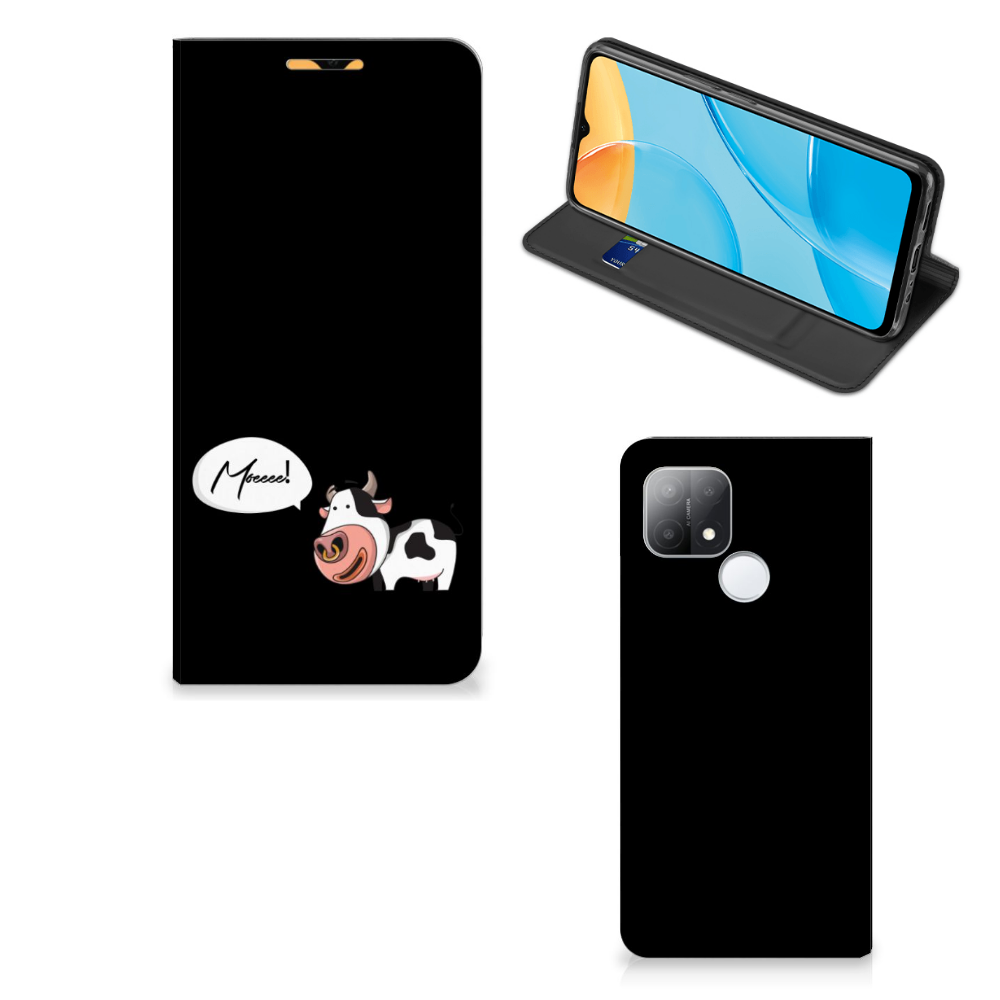 OPPO A15 Magnet Case Cow - B2C Telecom