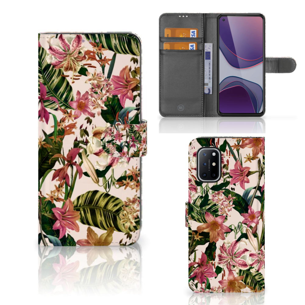 OnePlus 8T Hoesje Flowers