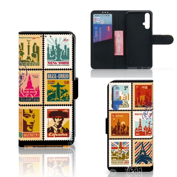 Honor 20 Flip Cover Postzegels