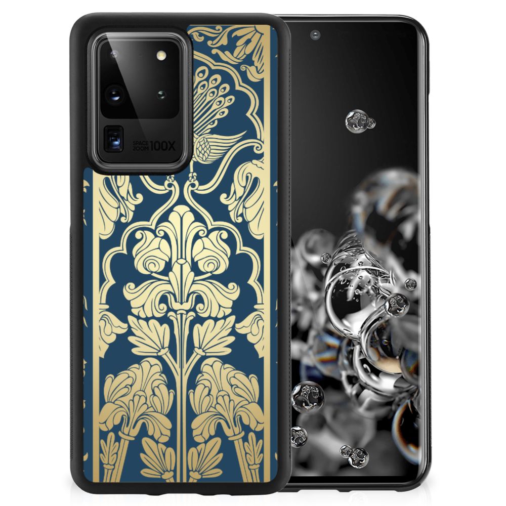 Samsung Galaxy S20 Ultra Skin Case Beige Flowers