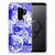 Silicone Back Case Samsung Galaxy S9 Plus Angel Skull Blauw