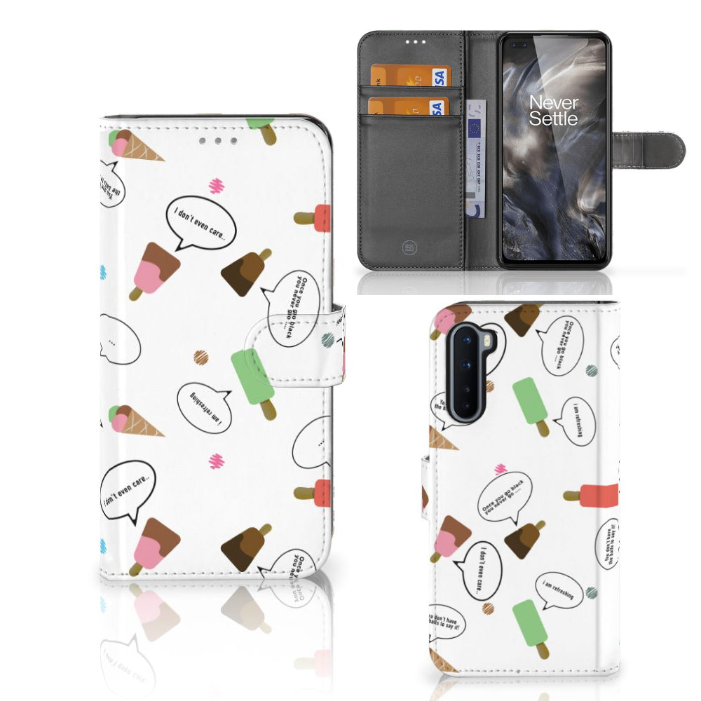 OnePlus Nord Book Cover IJsjes