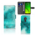 Hoesje Motorola Moto G7 Power Painting Blue