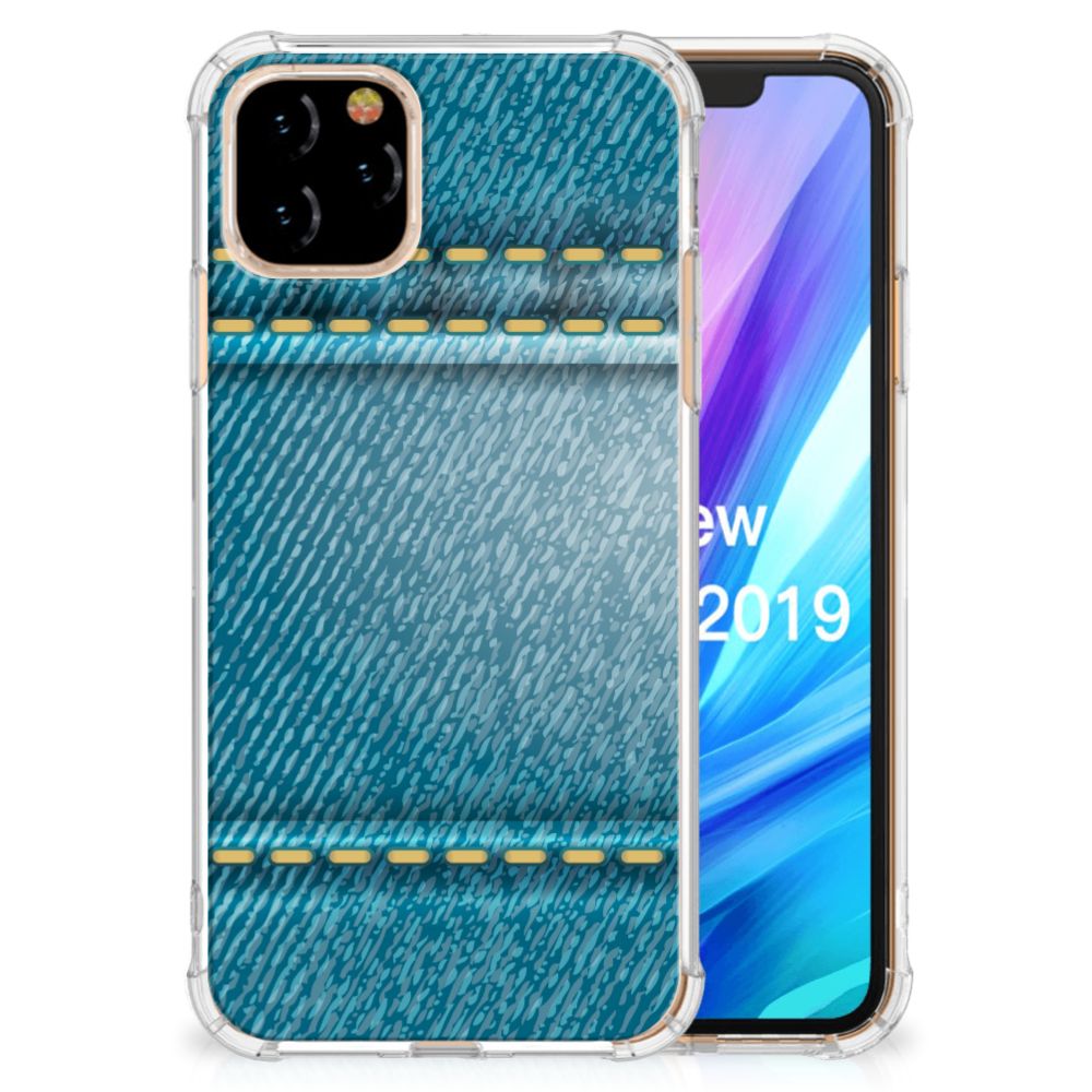 Apple iPhone 11 Pro Anti Shock Bumper Case Jeans