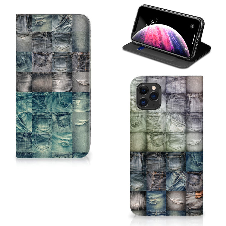 Hippe Standcase Apple iPhone 11 Pro Max Spijkerbroeken