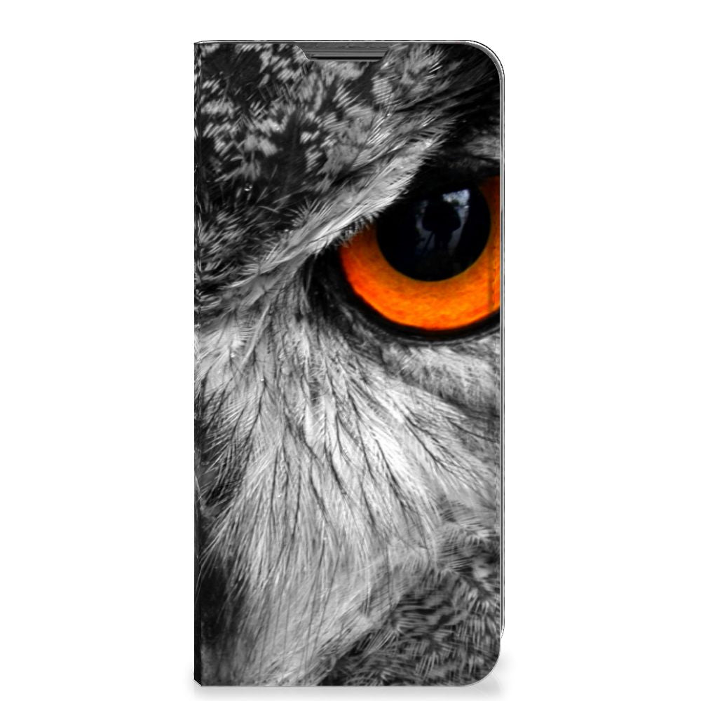 Motorola Moto G22 Hoesje maken Uil - B2C Telecom
