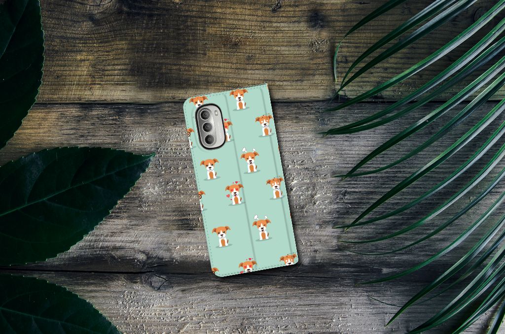 Motorola Moto G51 5G Hoesje maken Pups - B2C Telecom