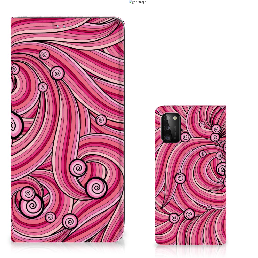 Samsung Galaxy A41 Bookcase Swirl Pink - B2C Telecom