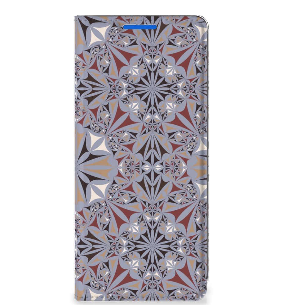 OPPO Reno 6 Pro Plus 5G Standcase Flower Tiles - B2C Telecom