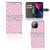 iPhone 13 Mini Portemonnee Hoesje Flowers Pink DTMP