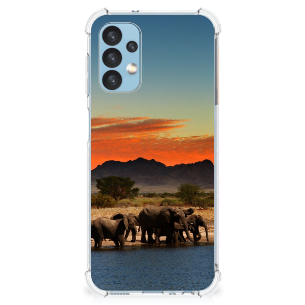 Samsung Galaxy A13 (4G) Case Anti-shock Olifanten